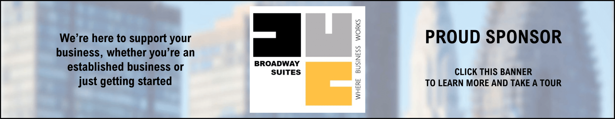 B'way Suites Banner Ad