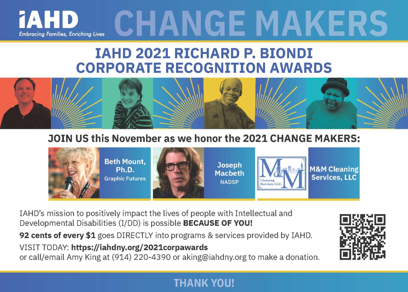 2021 Corp Awards banner