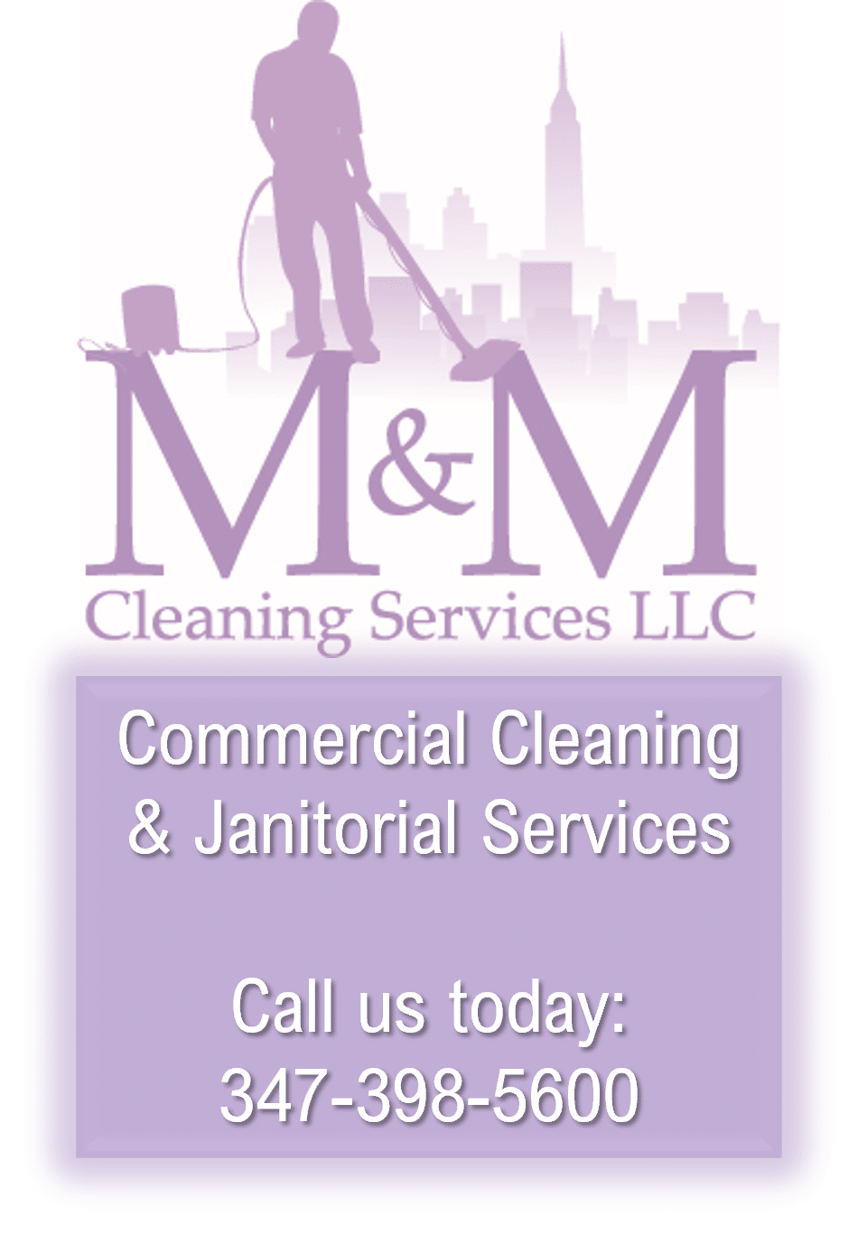 M+M Cleaning logo
