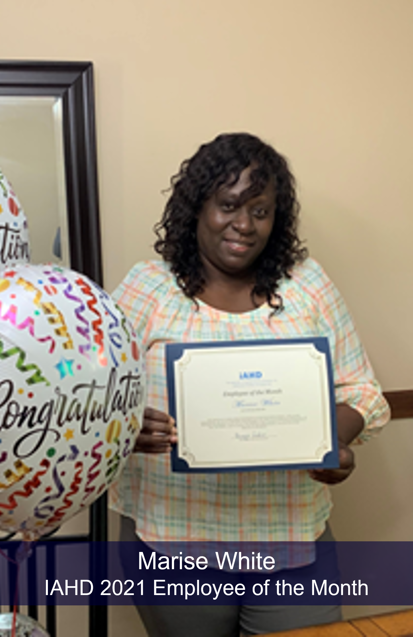 Marise White EoM2021