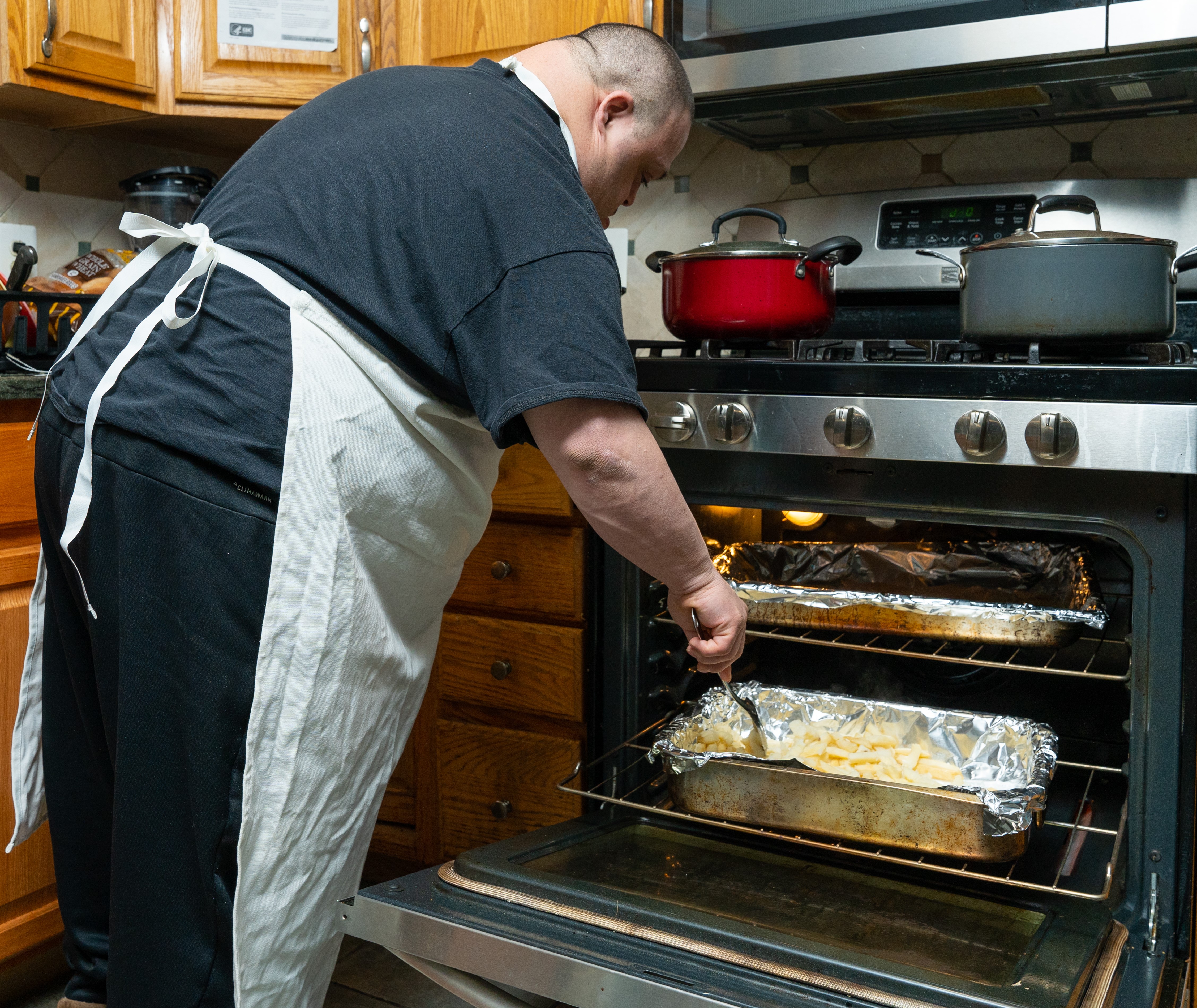 Michael Cooking (Stacy Court)